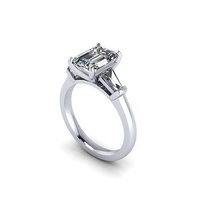 vancheaf appellieren Diamant Ring Juwel Engagement Hochzeit Schmuck Silber Gold engagem Mode Sterling Anhänger Halskette Schönheit Ohrringe Ringe 3d print model - Mito3D