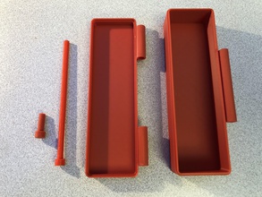 vape durum kılıf menteşe depolama modlar eg voopoo mojo mod koruyucu buharlaştırıcı kutu hobi kendin yap elektronik 3d print model - Mito3D