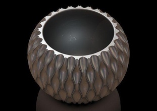 vase d argento uovo vaso ciotola decorazione pianta decorativo pentola porcellana interni design generale arredamento stoviglie casalinghi stampa stampabile casa accessori 3d print model - Mito3D