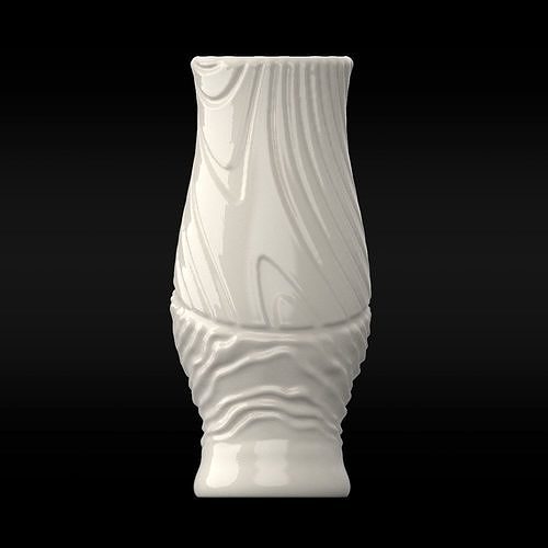 vase2 Vase Kunst gestalten Keramik Design Container Kreativität Dekoration Haushaltswaren Geschirr Idee Statue Porzellan disjunkt isoliert Haus Dekor 3D print model - Mito3D
