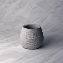 Vase 007 Blume Pflanze Schüssel Halter Unterstützung Dekoration Design gedruckt Topf Haus Dekor 3d print model - Mito3D