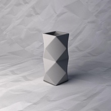 vaso 031 flor plantar tigela suporte decoração Projeto impresso Panela casa 3d print model - Mito3D