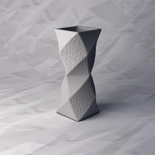 Vase 046 Blume Pflanze Schüssel Halter Unterstützung Dekoration Design gedruckt Topf Haus Dekor 3d print model - Mito3D