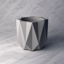 vase 060 flower plant bowl holder decoration design printed pot house decor 3d print model - Mito3D