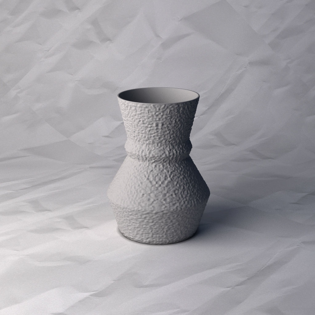 vase 156 flower plant bowl holder decoration design printed pot house decor 3D print model - Mito3D