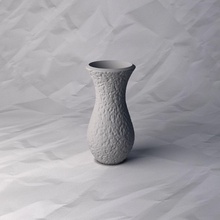 vase 201 flower plant bowl holder decoration design printed pot house decor 3d print model - Mito3D