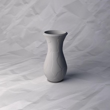vase 211 flower plant bowl holder decoration design printed pot house decor 3d print model - Mito3D