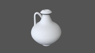 vase 2 pot jug carafe pitcher decanter stone old rome sculp sculptural sculpture jar general decor games toys other 3d print model - Mito3D
