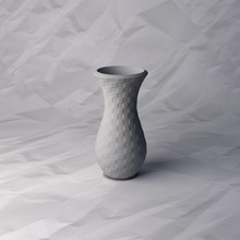 vaso 230 flor plantar tigela suporte decoração Projeto impresso Panela casa 3d print model - Mito3D