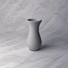 vase 235 fleur plante bol titulaire soutien décoration accueil maison conception imprimé pot décor 3d print model - Mito3D