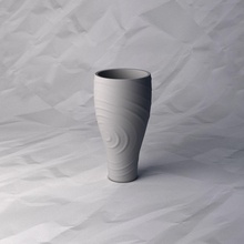 vase 265 blume pflanze schüssel halter unterstützung dekoration zuhause haus design gedruckt topf dekor 3d print model - Mito3D