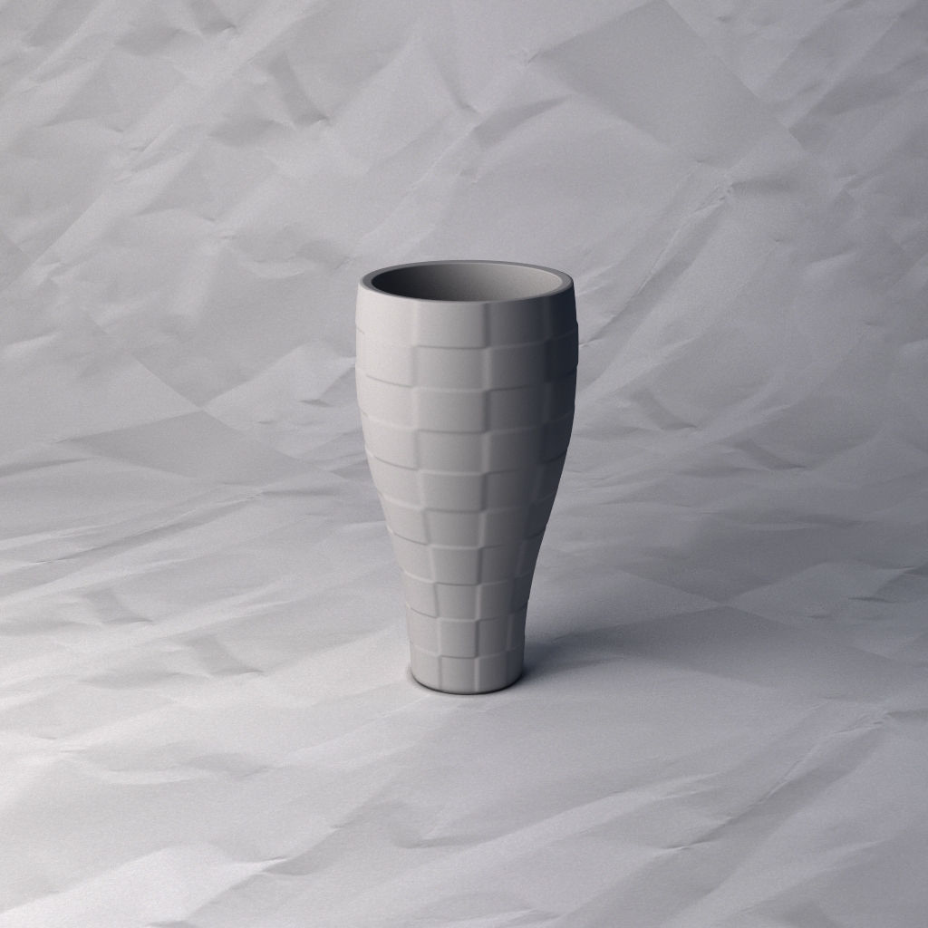 vase 279 flower plant bowl holder decoration design printed pot house decor 3D print model - Mito3D