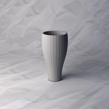 vase 284 flower plant bowl holder decoration design printed pot house decor 3d print model - Mito3D