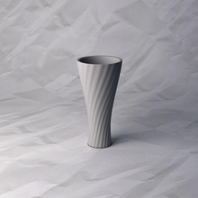 vase 292 flower plant bowl holder decoration design printed pot house decor 3d print model - Mito3D