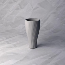 vase 298 flower plant bowl holder decoration design printed pot house decor 3d print model - Mito3D