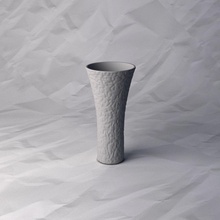 vaso 340 flor plantar tigela suporte decoração casa projeto impresso panela 3d print model - Mito3D