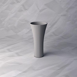 Vase 344 Blume Pflanze Schüssel Halter Unterstützung Dekoration Design gedruckt Topf Haus Dekor 3d print model - Mito3D