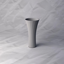 vase 346 flower plant bowl holder decoration home design printed pot house decor 3d print model - Mito3D