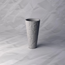 vase 360 flower plant bowl holder decoration design printed pot house decor 3d print model - Mito3D
