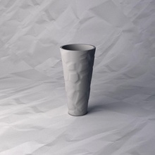 vase 361 flower plant bowl holder decoration design printed pot house decor 3d print model - Mito3D