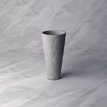 vaso 362 flor plantar tigela suporte decoração Projeto impresso Panela casa 3d print model - Mito3D