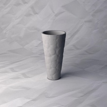 vase 365 flower plant bowl holder decoration design printed pot house decor 3d print model - Mito3D