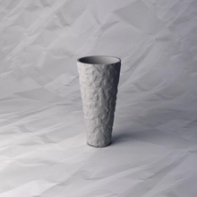 vase 370 flower plant bowl holder decoration design printed pot house decor 3d print model - Mito3D