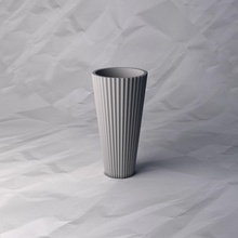 vaso 389 fiore pianta ciotola titolare supporto decorazione design stampato pentola Casa arredamento 3d print model - Mito3D