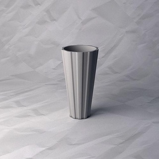 vaso 391 flor plantar tigela suporte decoração Projeto impresso Panela casa 3d print model - Mito3D
