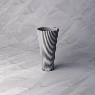vase 398 fleur plante bol titulaire soutien décoration conception imprimé pot maison décor 3d print model - Mito3D