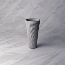 vase 399 flower plant bowl holder decoration design printed pot house decor 3d print model - Mito3D