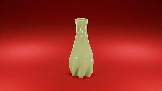 vase 3d fleur filament Accueil maison décor mode décoration 3d print model - Mito3D