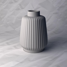 vase 405 flower plant bowl holder decoration design printed pot house decor 3d print model - Mito3D