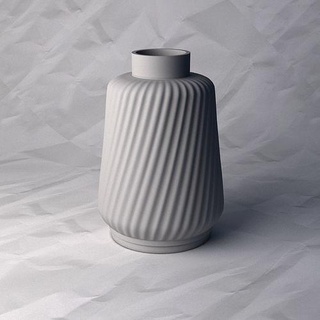 vase 412 fleur plante bol titulaire soutien décoration conception imprimé pot maison décor 3d print model - Mito3D