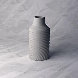 vazo 436 çiçek bitki çanak Kulp destek dekorasyon tasarım basılı tencere ev dekor 3d print model - Mito3D