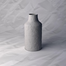 vase 438 blume pflanze schüssel halter unterstützung dekoration zuhause haus design gedruckt topf dekor 3d print model - Mito3D