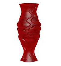vase 5-18 maison l'amour art abstraite cadeau célébration décor présent unique 3d 3d print model - Mito3D
