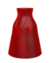 5-38 vazo ev aşk sanat Özet hediye kutlama dekor mevcut benzersiz 3d 3d print model - Mito3D