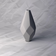 vase 506 flower plant bowl holder decoration design printed pot house decor 3d print model - Mito3D