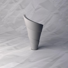 vase 511 blume pflanze schüssel halter unterstützung dekoration zuhause haus design gedruckt topf dekor 3d print model - Mito3D