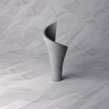 vase 512 flower plant bowl holder decoration design printed pot house decor 3d print model - Mito3D