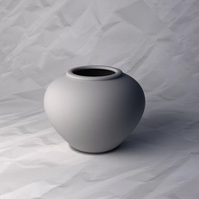 vase 516 flower plant bowl holder decoration home design printed pot house decor 3d print model - Mito3D