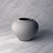 vase 518 flower plant bowl holder decoration design printed pot house decor 3d print model - Mito3D