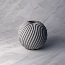 vase 551 flower plant bowl holder decoration design printed pot house decor 3d print model - Mito3D