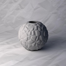vase 557 flower plant bowl holder decoration design printed pot house decor 3d print model - Mito3D