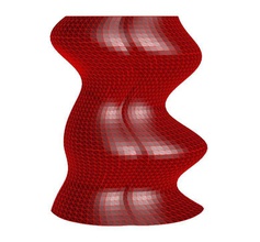 vaso con il punteggio di 6-4 casa amore art astratto regalo celebrazione arredamento presente unico 3d 3d print model - Mito3D