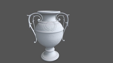 vase 7 pot jug carafe pitcher decanter stone old rome sculp sculptural sculpture jar general decor houseware games toys other 3d print model - Mito3D