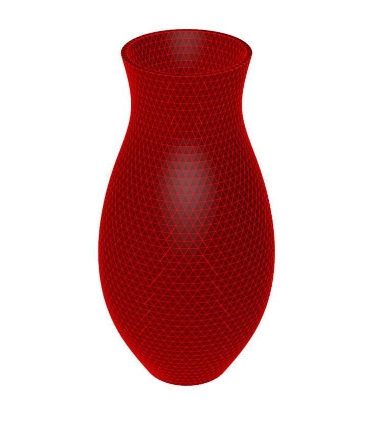 80-20 vazo ev aşk sanat Özet hediye kutlama dekor mevcut benzersiz 3d 3D print model - Mito3D