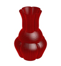 vaso 8-34 casa amore art astratto regalo celebrazione arredamento presente unico 3d 3d print model - Mito3D