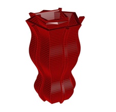 vaso 8-44 casa amore art astratto regalo celebrazione arredamento presente unico 3d 3d print model - Mito3D